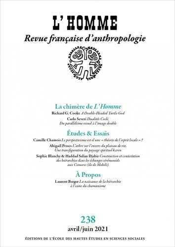 L'Homme N° 238 : Varia