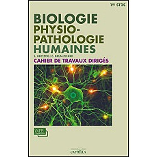 Travaux dirigés biologie et physiopathologie humaines 1re ST2S