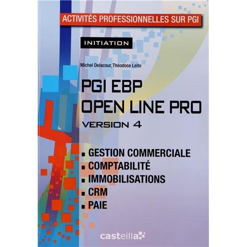 PGI EBP Open Line Pro version 4. Initiation
