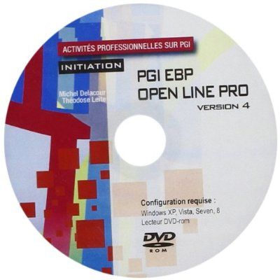 PGI EBP Open Line pro version 4 : activités professionnelles sur PGI, initiation. CD-ROM du professe