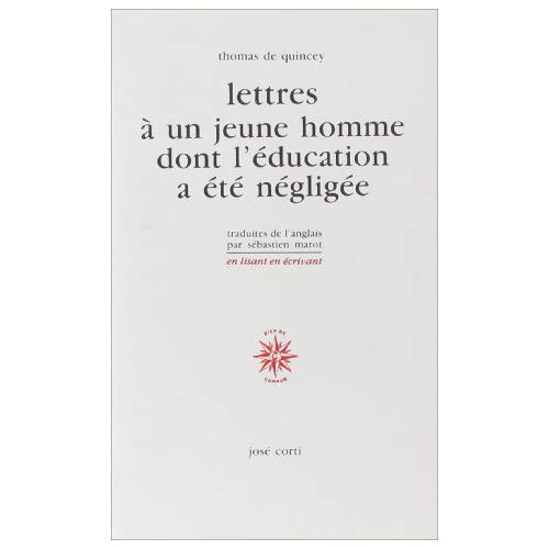 Lettres à un jeune homme dont l'éducation a été négligée