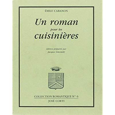 Un roman pour les cuisinières