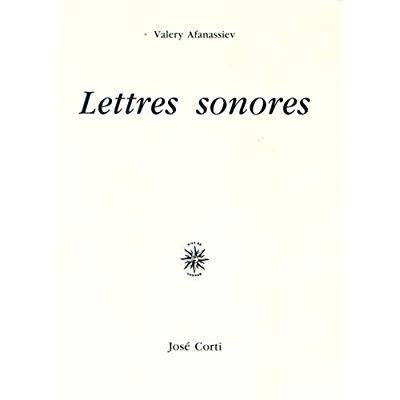 Lettres sonores