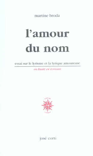 L'AMOUR DU NOM