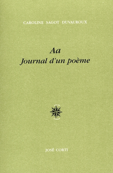 Aa. Journal d'un poème