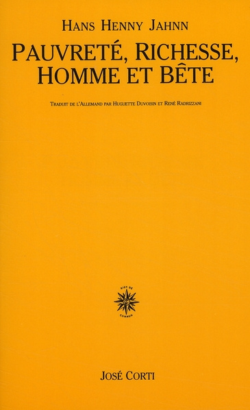 Pauvreté, richesse, homme et bête