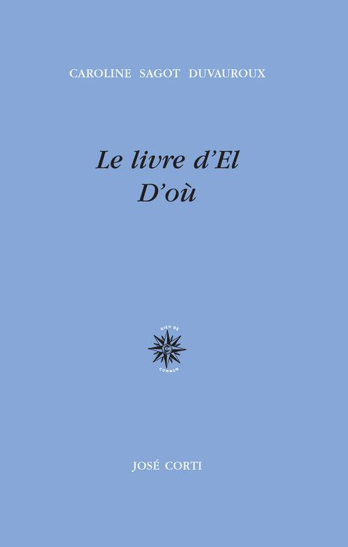 Le livre d'El. D'où