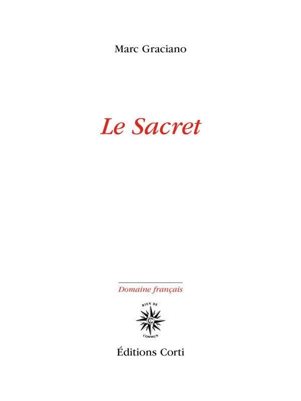 Le sacret