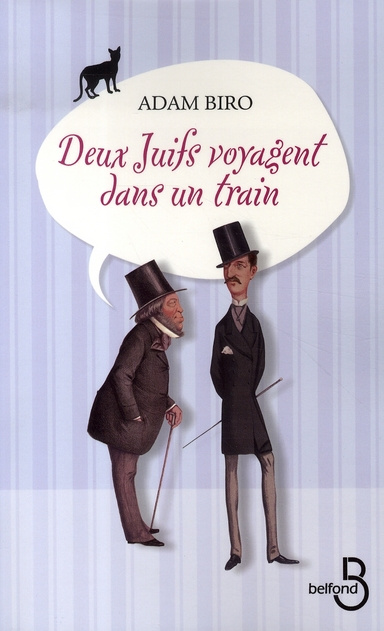 Deux Juifs voyagent dans un train