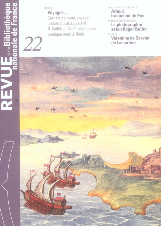 Revue de la Bibliothèque nationale de France N° 22/2006 : Voyages...