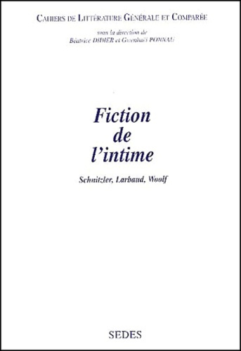 FICTION DE L'INTIME