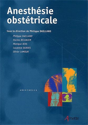 ANESTHESIE OBSTETRICALE