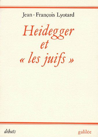 Heidegger et les juifs