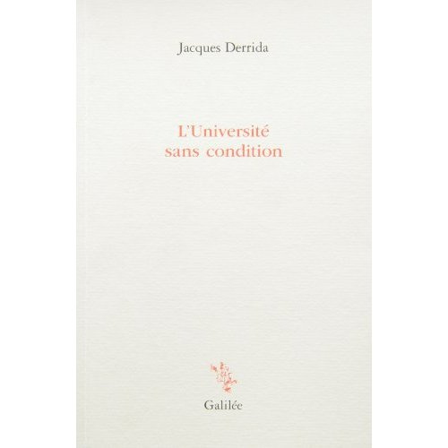 L'Université sans condition