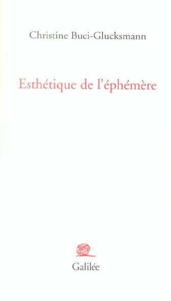 Esthétique de l'éphémère