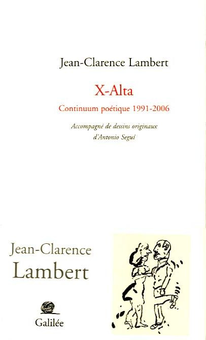 X-Alta. Continuum poétique 1991-2006