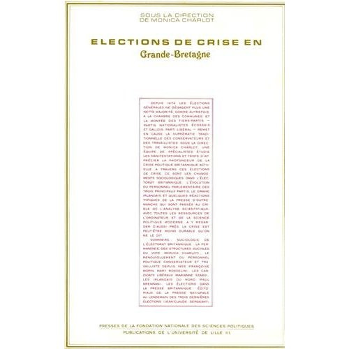 Elections de crise en Grande-Bretagne