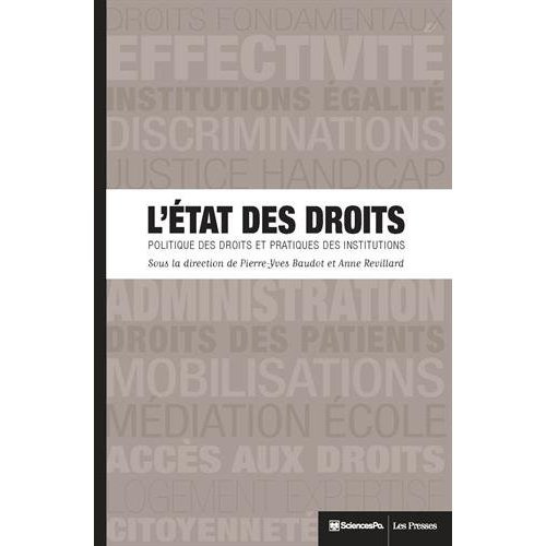 L'Etat des droits. Politique des droits et pratiques des institutions