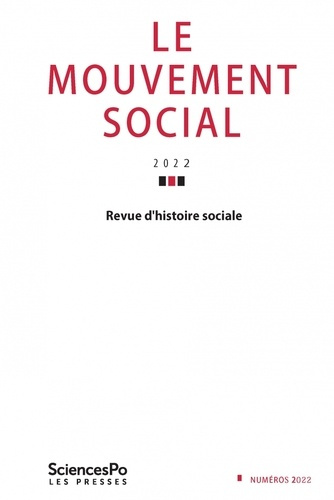 Le mouvement social N° 279, avril-juin 2022 : Les liens familiaux à l'épreuve des institutions disci