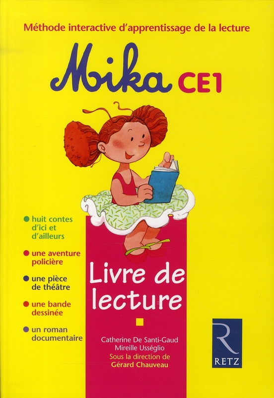 Mika CE1. Livre de lecture