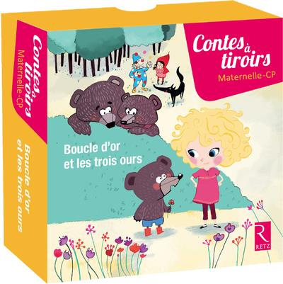 Boucle d'or et les trois ours. Contient 30 cartes et 1 livret pédagogique