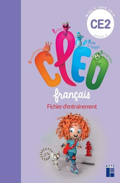 Français CE2 CLEO. Fichier d'entrainement, Edition 2019