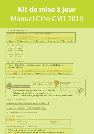 Kit mise à jour CLEO CM1. Pack de 5