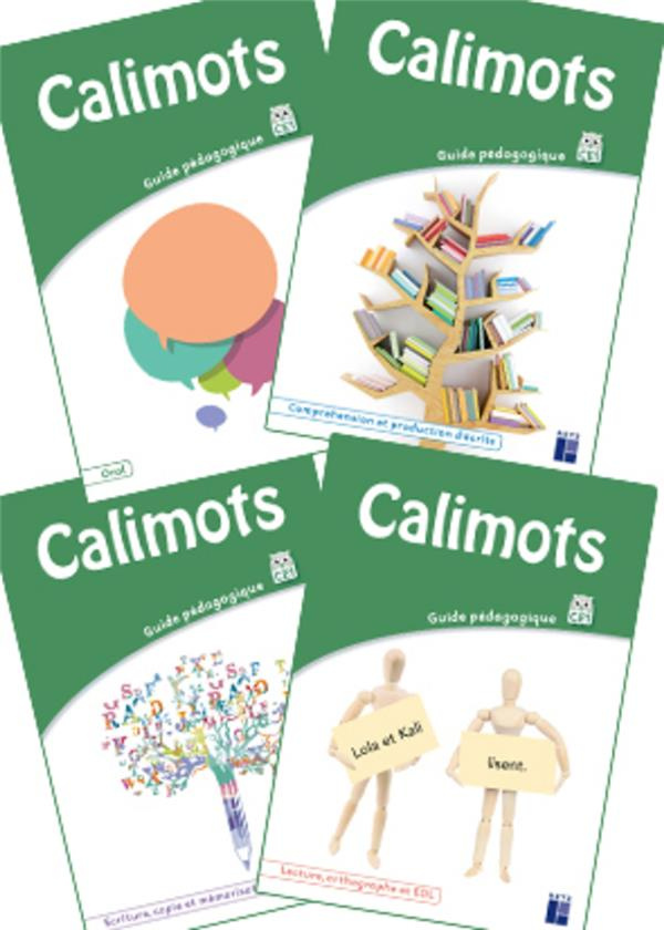 Calimots CE1. Guide pédagogique 3 volumes : Code, fluence et EDL ; Compréhension et production d'écr