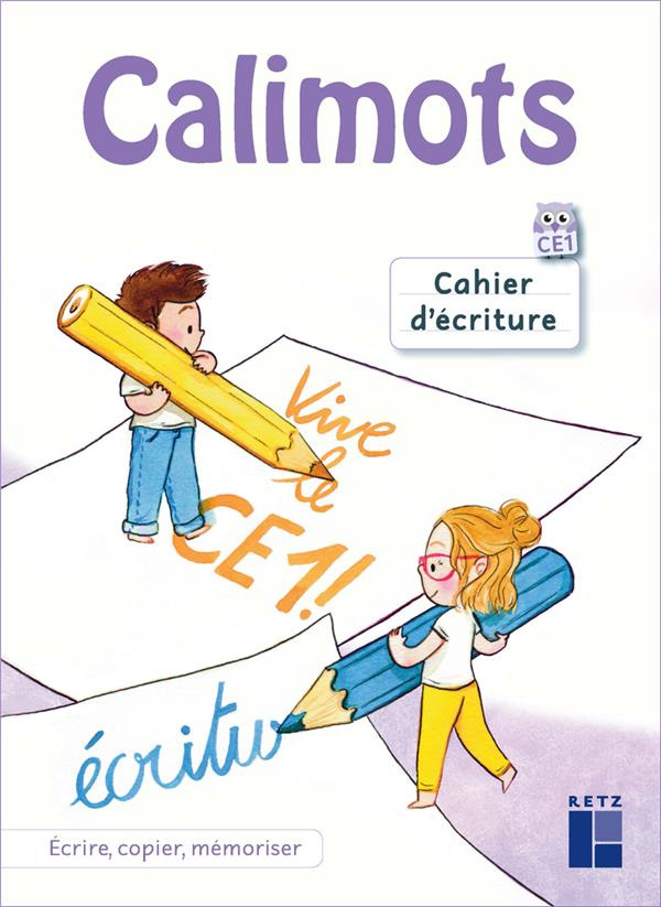 Calimots CE1. Cahier d'écriture, Edition 2023