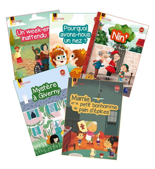 Lecture Piano CE1 Série Piano CE1 - Pack de 5 albums individuels