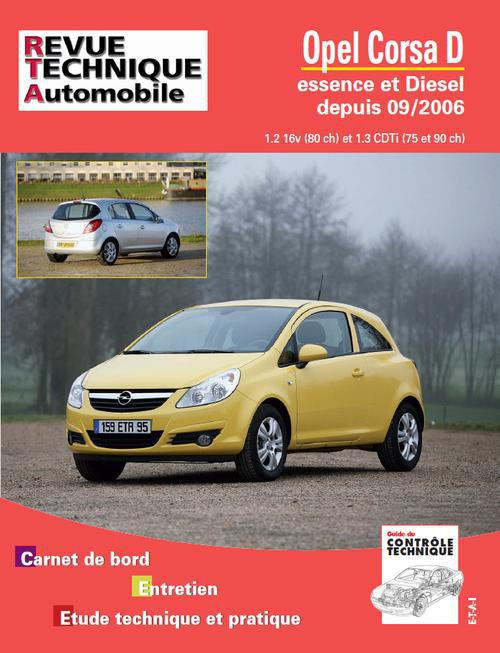 Rta b725.5 opel corsa >09/06 ess 1.2  diesel 1.3cdti