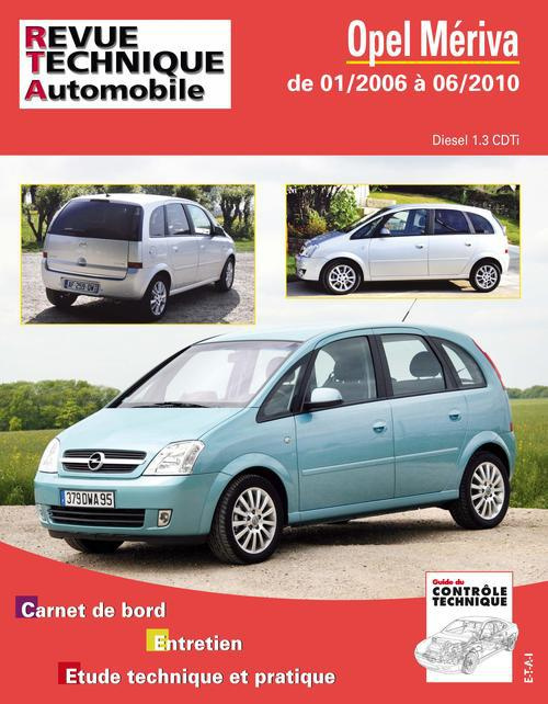 Rta b743.5 opel meriva 01/2006>06/2010 1.3 cdti