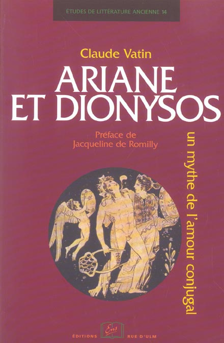 Ariane et Dionysos. Un mythe de l'amour conjugal