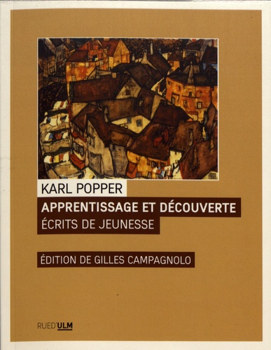 Apprentissage et découverte. Ecrits de jeunesse (Vienne 1925-1935)