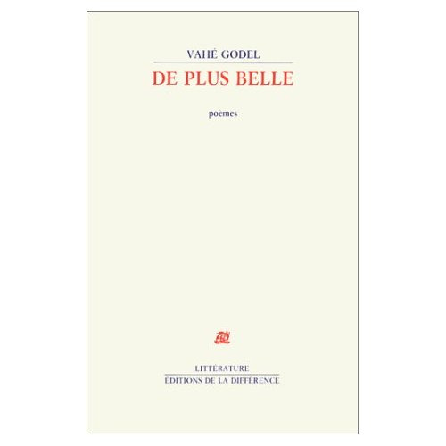 De plus belle. Poèmes