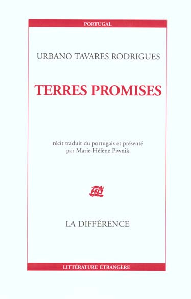 Terres promises. Récit