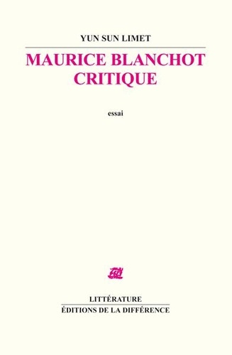 Maurice Blanchot critique