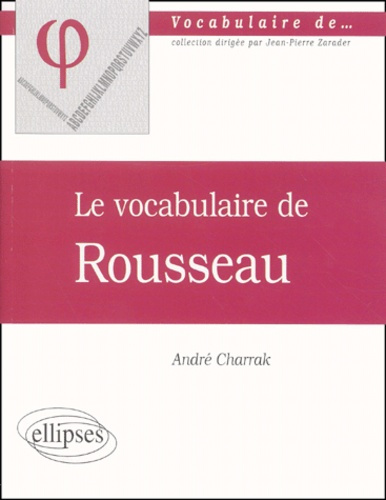 Le vocabulaire de Rousseau