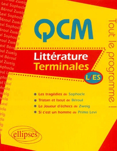 QCM Littératures Terminales L/ES