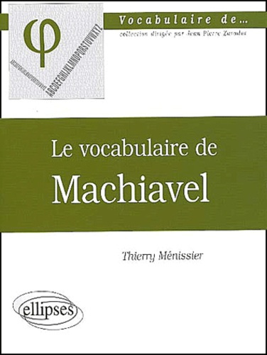 Le vocabulaire de Machiavel