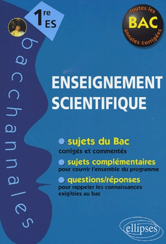 Enseignement scientifique 1re ES. 2e édition
