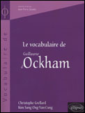 Le vocabulaire de Guillaume d'Ockham