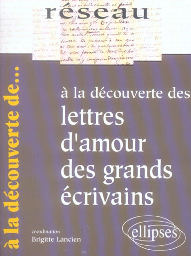 A la découverte des lettres d'amour des grands écrivains