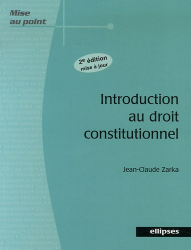 Introduction au droit constitutionnel. 2e édition