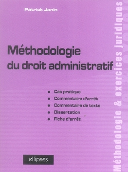 Méthodologie du droit administratif