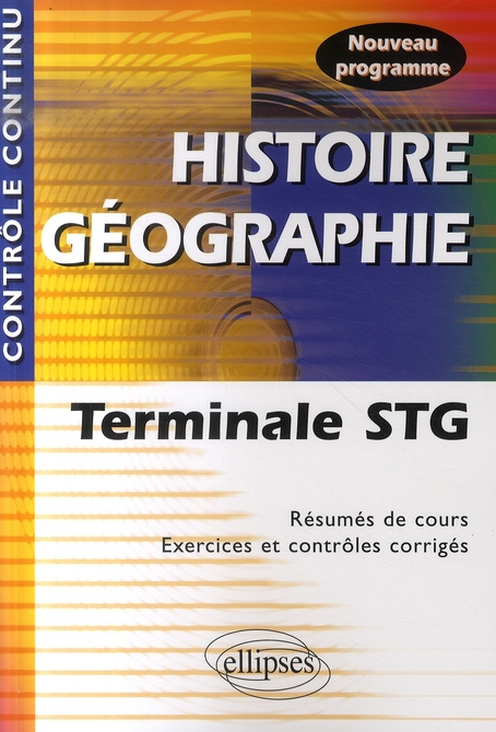 Histoire-Géographie Tle STG