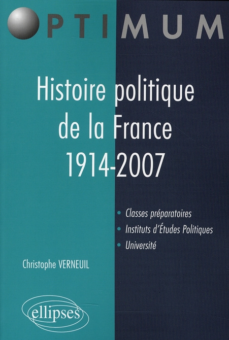 Histoire politique de la France 1914-2007