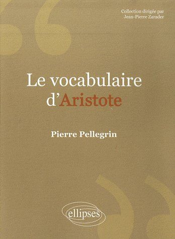 Le vocabulaire d'Aristote