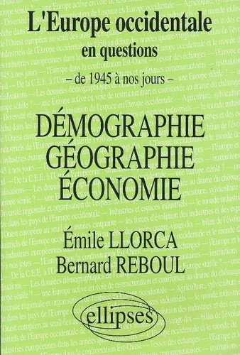 L'Europe occidentale en questions Tome 2 : L'Europe occidentale en questions