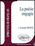 Étude sur la poésie engagée